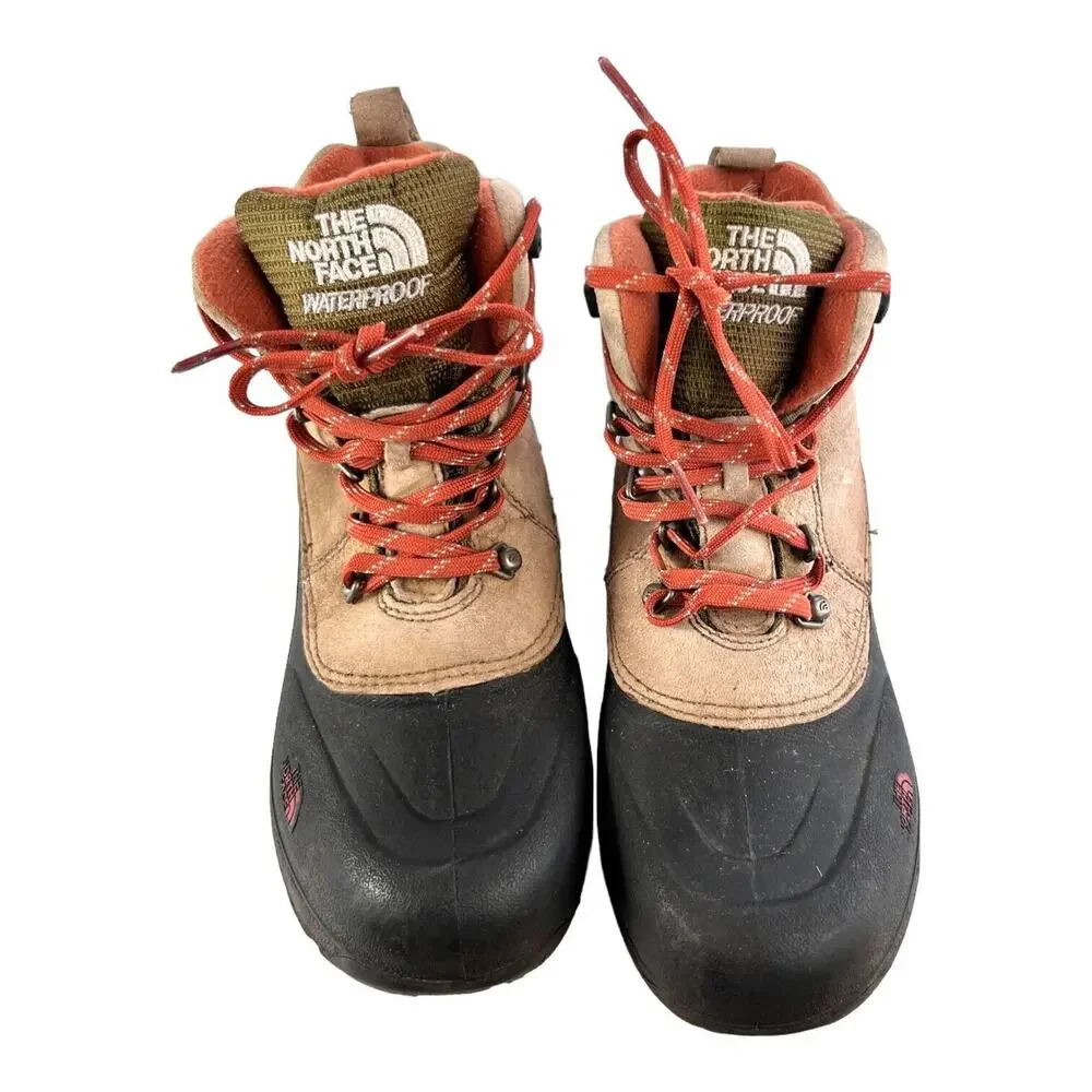 North Face Waterproof Heat Seeker Boots Size U.S. Boys 4.0 Youth. Good Condition